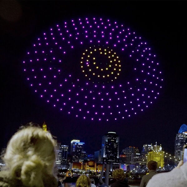 The Mystic Eye Drone Show Nightly 8pm & 10pm