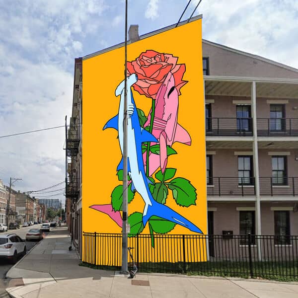 Mural by Sonny Day (1447 Walnut St)